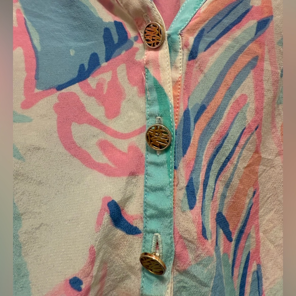 Lilly Pulitzer Elsa Out To Sea Top - Picture 3 of 7